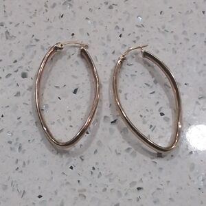 Elegant Gold Hoop Earrings